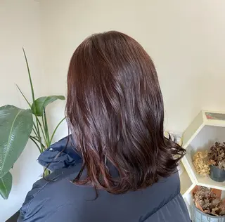 ミディアム 透明感カラー 【問屋町】moe🪿のヘアスタイル