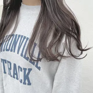 ロング カラー パーマ ヘアアレンジ 【ツヤ髪美容師】 ツダケイスケのヘアスタイル