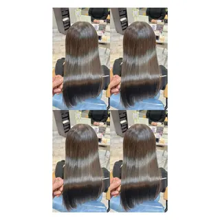 ロング カラー 髪質改善/縮毛矯正/ 韓国ヘア/店長敦士のヘアスタイル