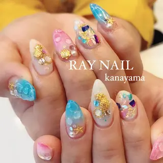 ネイル Arowa 伊田のネイルデザイン