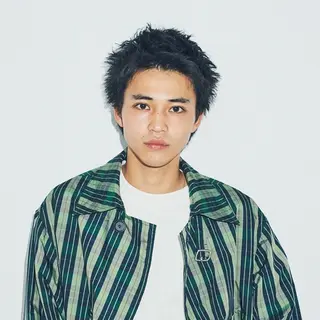 ショート メンズ グランジヘア 無造作ヘアHYUGAのヘアスタイル