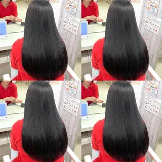 セミロング 【髪質改善カラー】 あむ·. ⟡ 🖤のヘアスタイル