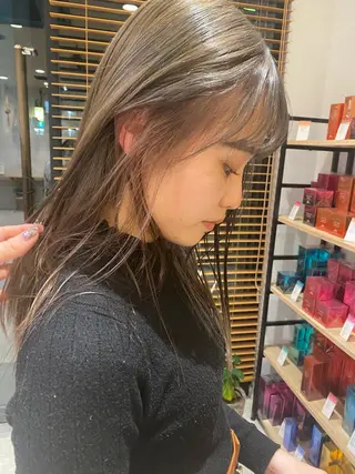 ロング カラー ヘアアレンジ パーマ指名No1 /namiのヘアスタイル