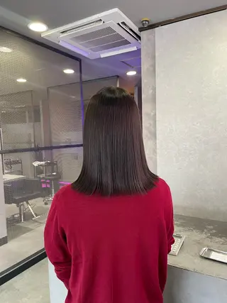 セミロング カラー 手塚 由佳のヘアスタイル