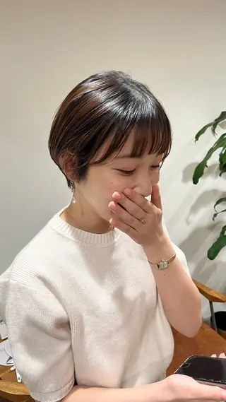 ショート 梅田美容室/カット /Maoのヘアスタイル