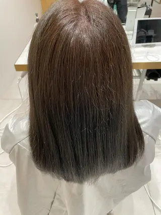 カラー 顔周り/透明感カラー /韓国ヘア/TAKUのヘアスタイル