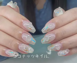 ネイル 神田 ココナッツのネイルデザイン
