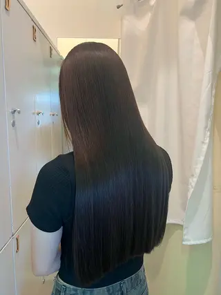 ロング ハイトーンカラー/エ クステ/デザインのヘアスタイル