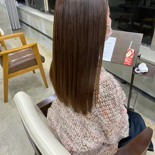 ロング カラー シミズ アスカのヘアスタイル