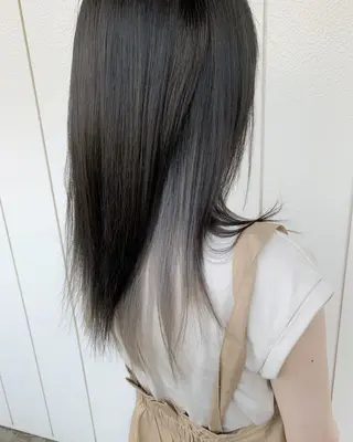 セミロング カラー ヘアアレンジ Stir Maison 大宮所属・ryuma/ボブ /透明感カラーのヘアスタイル