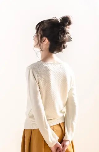 ミディアム カラー パーマ salon m ni サロンマーニ所属・久保田 一のヘアスタイル