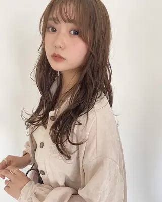 セミロング カラー ボブ& 髪質改善FUMIYAのヘアスタイル