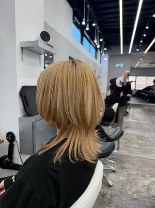 ミディアム カット¥1100 / 𝙍𝙪𝙣𝙖⟡.のヘアスタイル