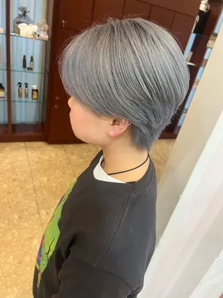 ショート カラー ブランシェ小幡駅前店 森樹のヘアスタイル