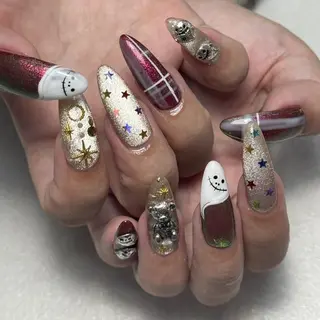 ネイル 🐈‍⬛ Minamiのネイルデザイン