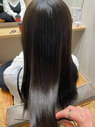 セミロング newi宮崎 akioのヘアスタイル