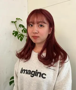 ロング カラー ooit所属・田崎 文香のヘアスタイル