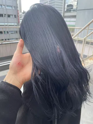 ロング カラー ボブ美容師 /馬場 翼のヘアスタイル