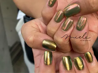 ネイル miele【ミエレ】 シンプル一癖のネイルデザイン