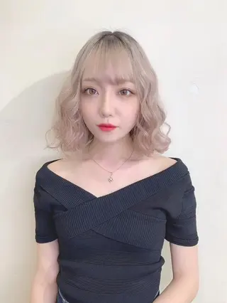 ミディアム カラー JIL BLAN千葉所属・JIL BLAN千葉 代表　Toshikiのヘアスタイル