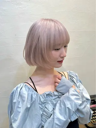 ミディアム カラー カットモデル 募集中🪽｜minaのヘアスタイル