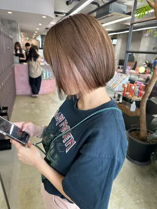 ショート カラー myu 🐈‍⬛のヘアスタイル