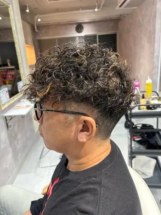 ショート 🐺パーマ特化🐺 安生　力哉のヘアスタイル