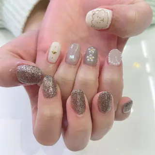 ネイル 韓国風✨髪質改善✨ 縮毛矯正✨松浦知奈美のヘアスタイル