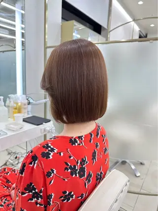 ショート ボブ COA GINZA 佐藤壮真のヘアスタイル