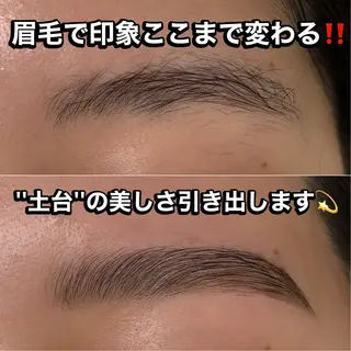 海外風眉毛特化🤎 Nanase.libの眉毛・アイブロウイメージ