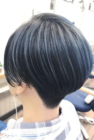 ショート カラー IDo21いど美容室 勝井友恵のヘアスタイル