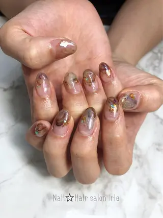 ネイル Hair salon Irie所属・與儀 知佳のネイルデザイン