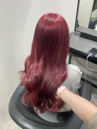 ロング カラー 🎀暖色/ラベンダー /paru🤍のヘアスタイル