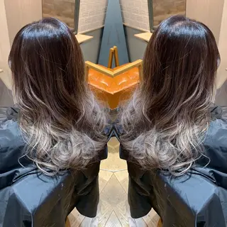 ロング カラー ヘアアレンジ 髪質改善特化 ミサワコウキのヘアスタイル