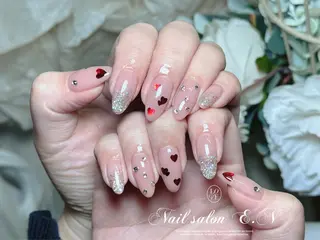 ネイル E.N🦋 長さ出し/持ち込みのネイルデザイン