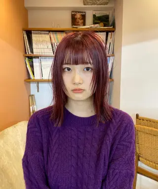 ミディアム GATTACA所属・KEI gattacaのヘアスタイル