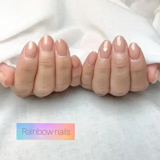 ネイル Rainbow nailsくろちゃんのネイルデザイン