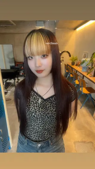 ショート カラー 無料カット/ハイ トーンカラー/きらのヘアスタイル