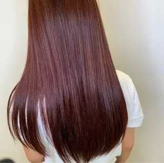 ロング カラー 中野 栞里のヘアスタイル