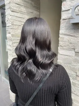 セミロング カラー 💖KANAMI💖 似合わせヘアスタイルのヘアスタイル