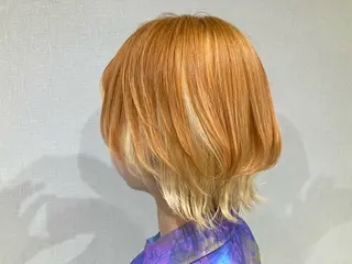 ミディアム Claire 【クレール】所属・富山駅徒歩8分/ 透明感カラーみきやのヘアスタイル