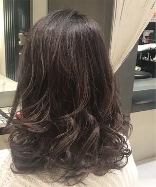 セミロング メンズカット/波打ち /ツイスパ/平川智里のヘアスタイル