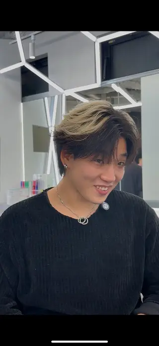 カラー メンズ 💎メンズカット ／フェザー／細野💎のヘアスタイル