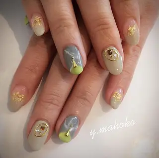 ネイル She nail studio 原宿所属・パラジェル有/ スカルプ/mahoのネイルデザイン