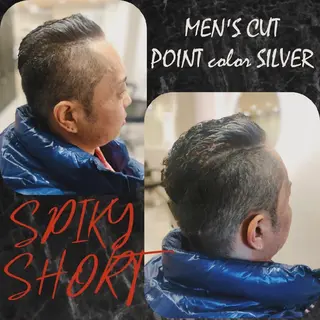 メンズ カラー GR 髪質改善トリートメント×ヘッドスパ【ジーアール】所属・🌺中村🌺毎日楽し くなる髪をご提案✨のヘアスタイル