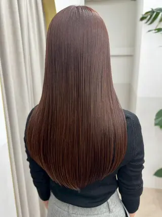 ロング カラー newi hauoli札幌駅前のヘアスタイル