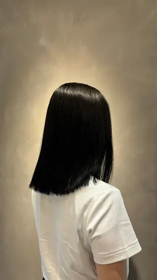 ミディアム 唐澤 碧のヘアスタイル