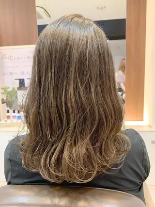 ミディアム メンズパーマ/難波/ 心斎橋　室園亮佑のヘアスタイル