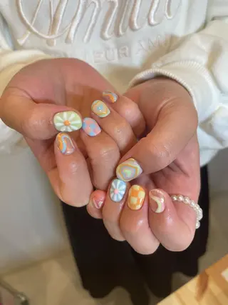 ネイル AOI✩⡱ y2kネイルのネイルデザイン