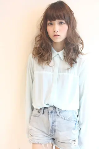 セミロング 美容室tuuli 大名店所属・tuuli トゥーリのヘアスタイル